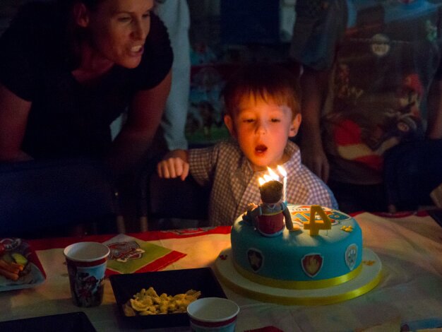 Fourth Birthday Another birthday for Thomas!